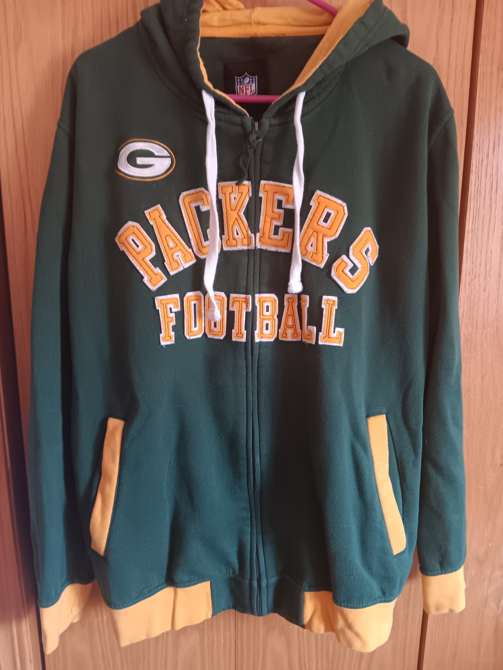 Green Bay Packers NFL Green & Gold Hoodie